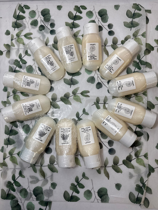 Liquid travel soap
