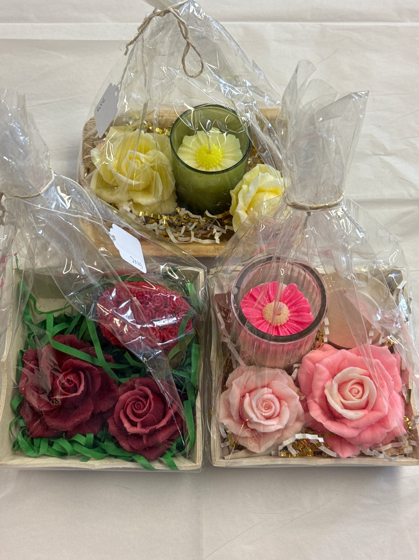 Gift set soap & candle assorted scents