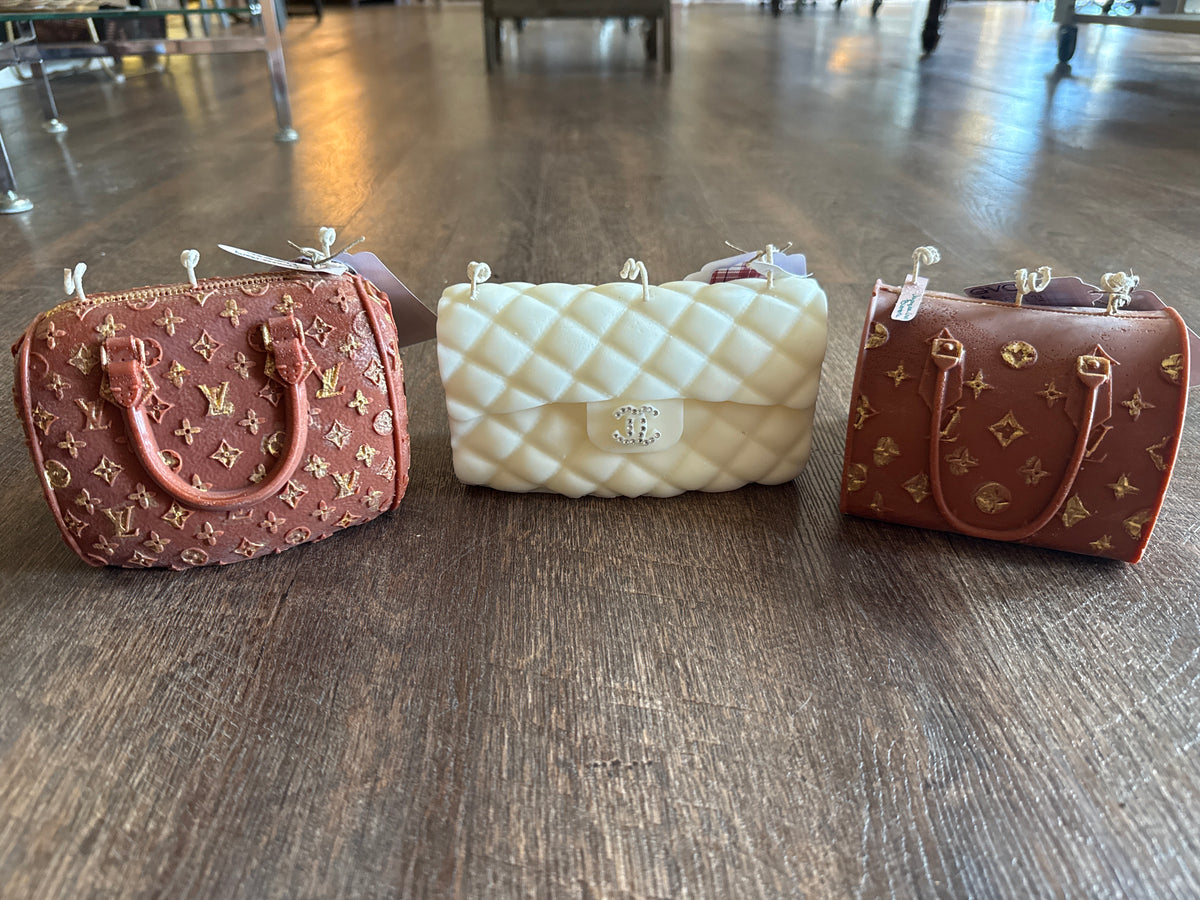 Candles designer, tote bags