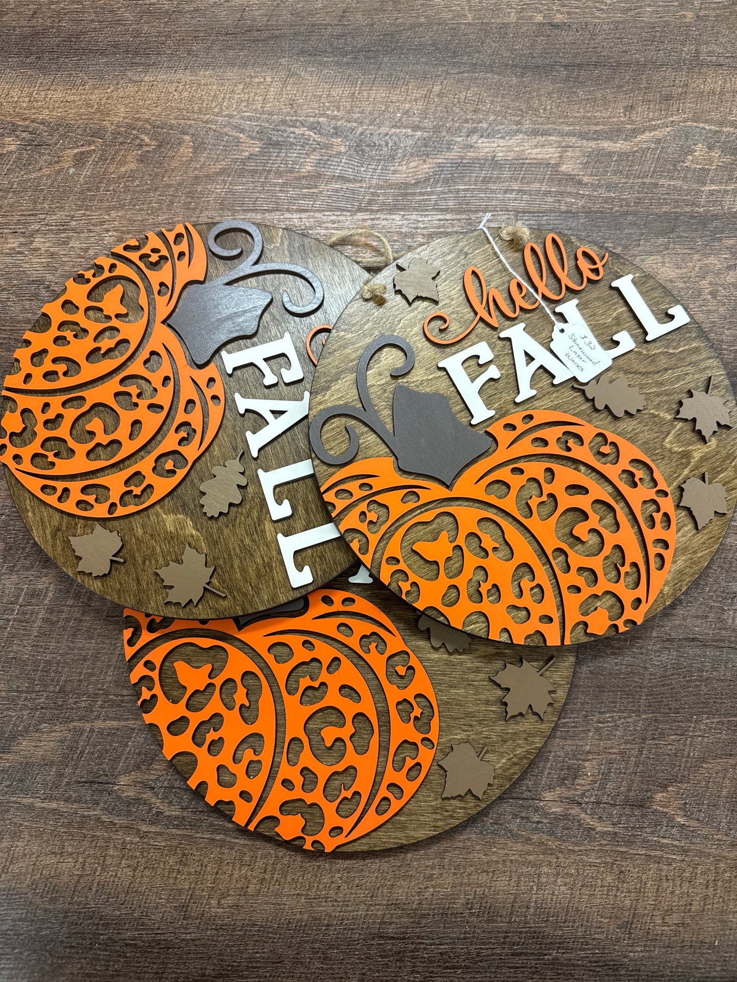 Hello Fall Sign