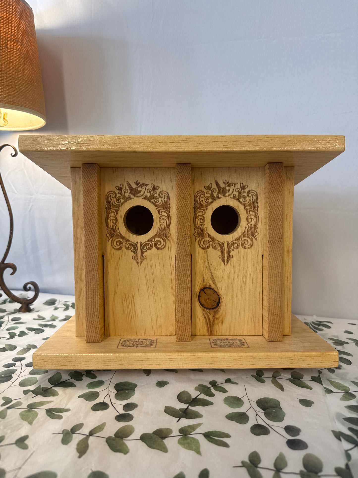 Double birdhouse