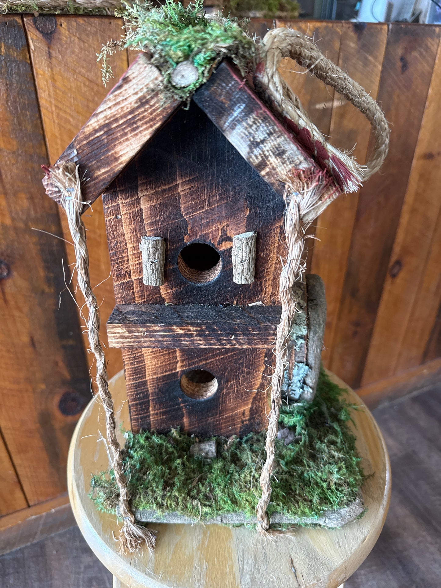 Double birdhouse