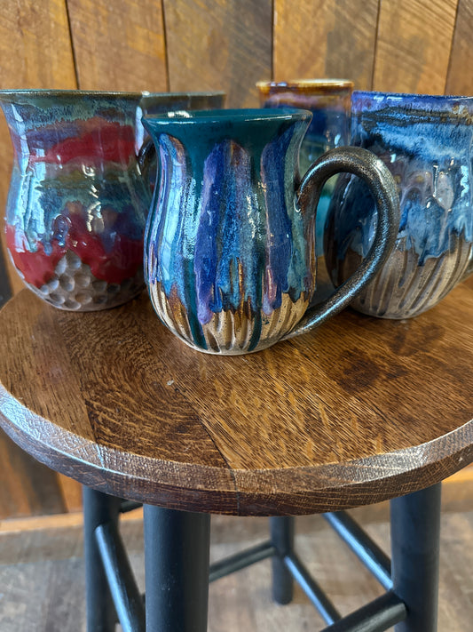 Ceramic mug assorted colors