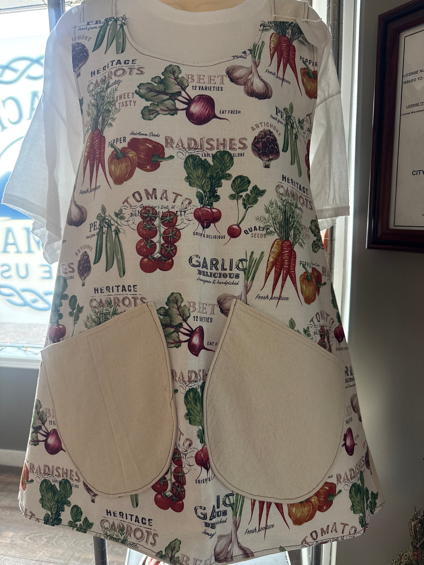 Vintage harvest apron