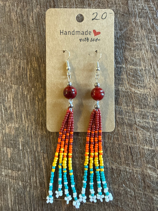 Beaded earrings 20