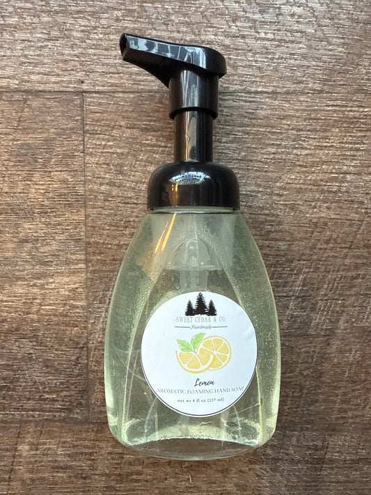 Lemon, foaming hand soap