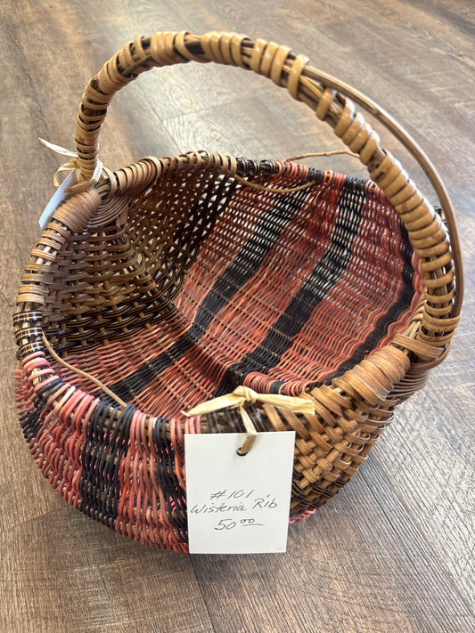 Wisteria rib basket # 101