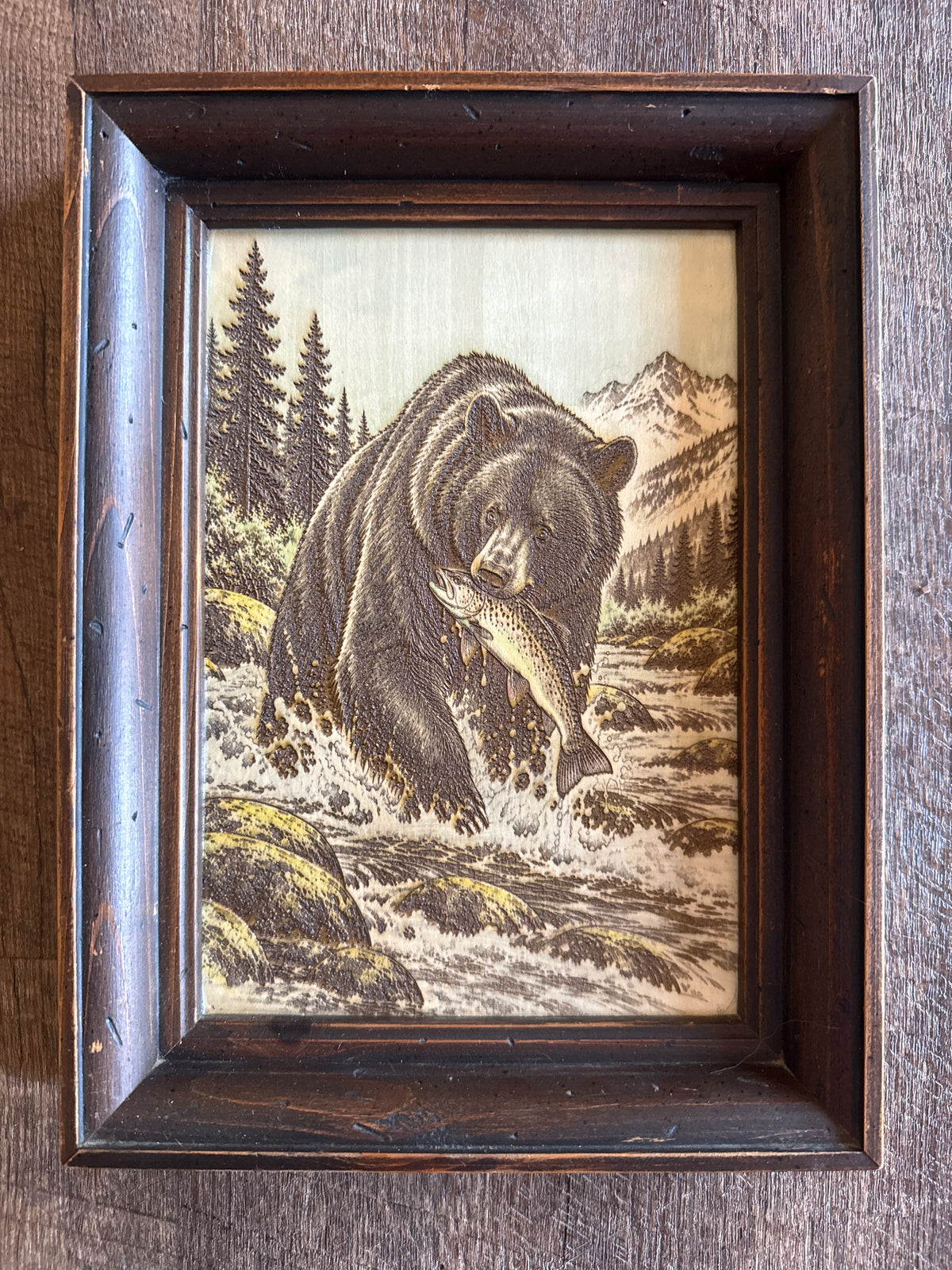 Bear with trout #25
