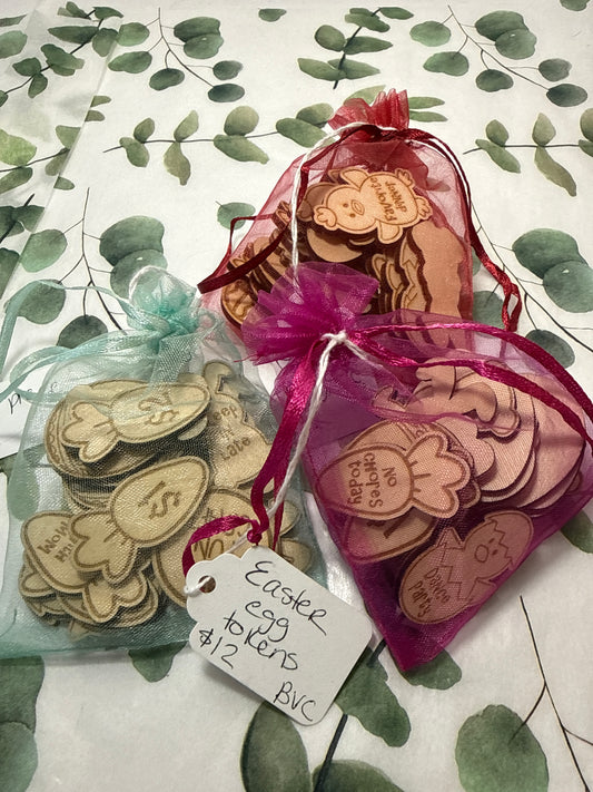 Easter egg tokens