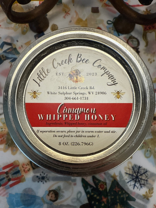 Cinnamon whipped honey 8 ounce jar