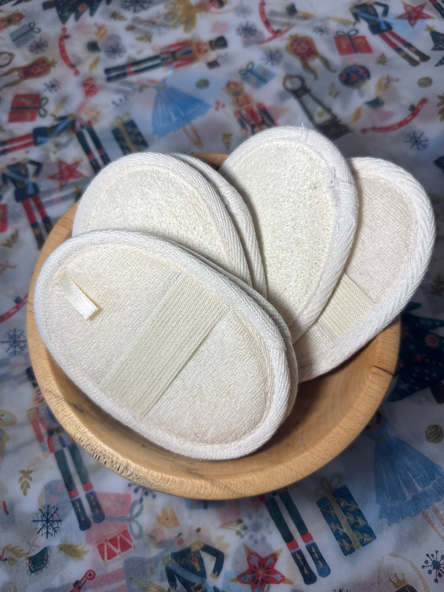 Loofah pads