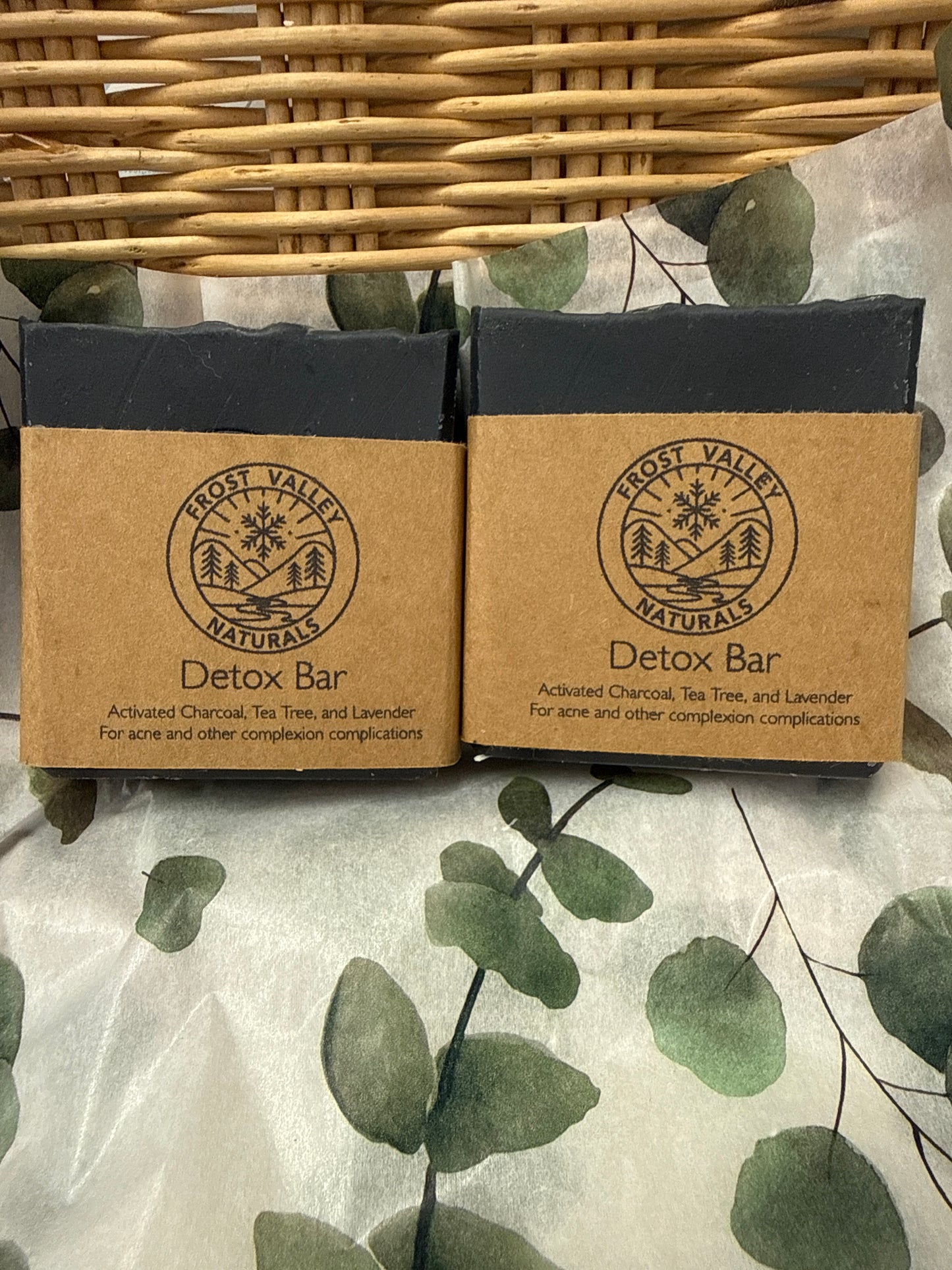 Detox bar soap