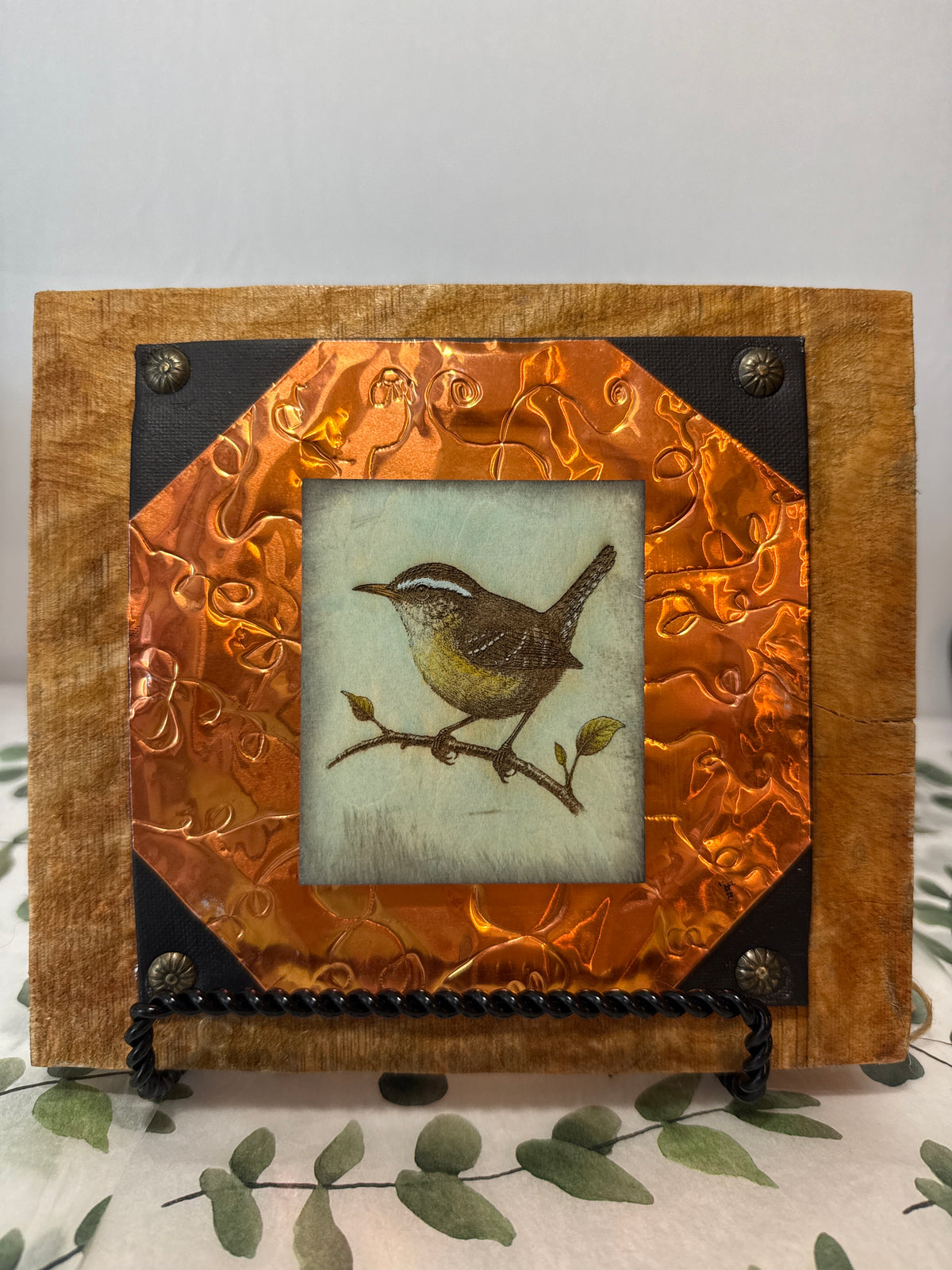 Bird w/copper #013