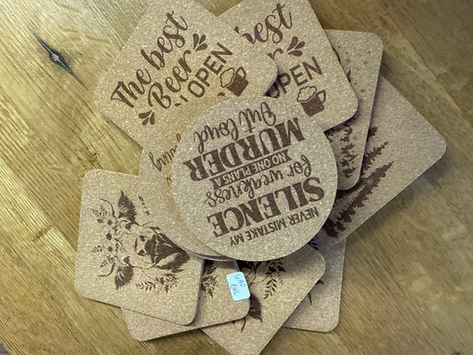 Peg Board Coaster