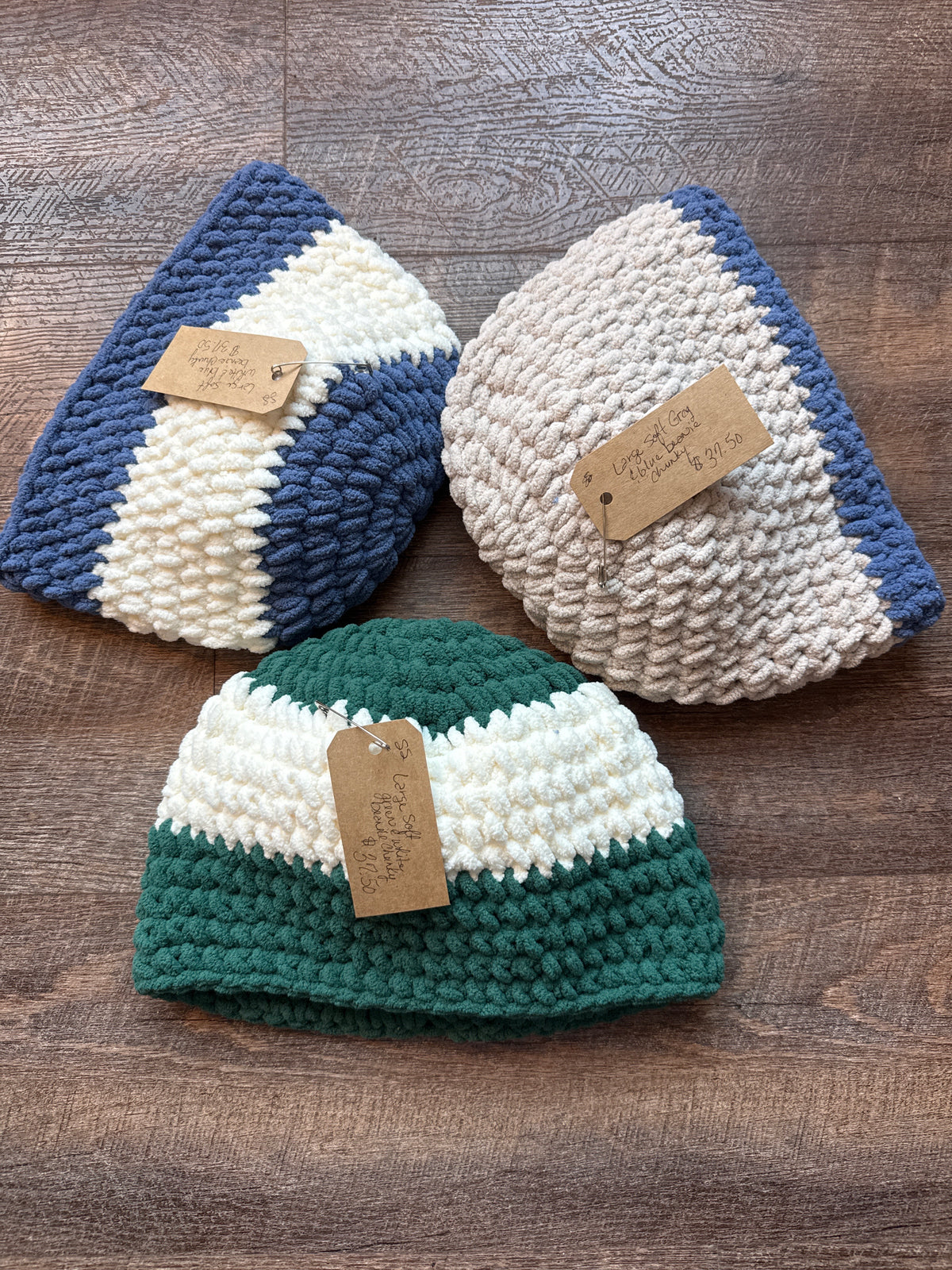 Hat crocheted large