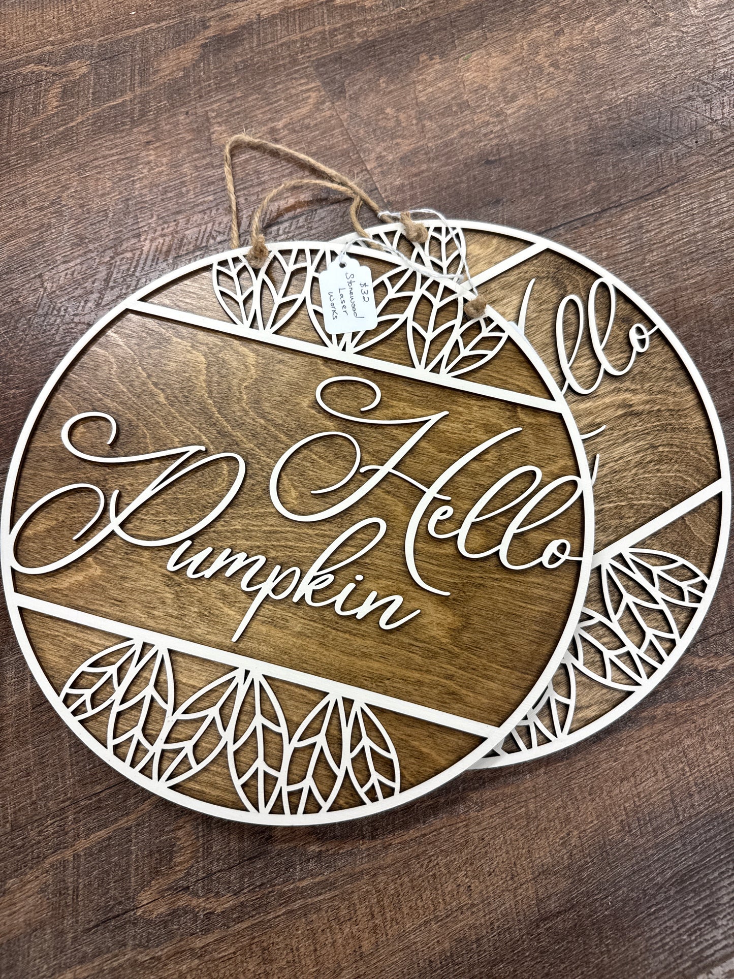 Hello Pumpkin Sign