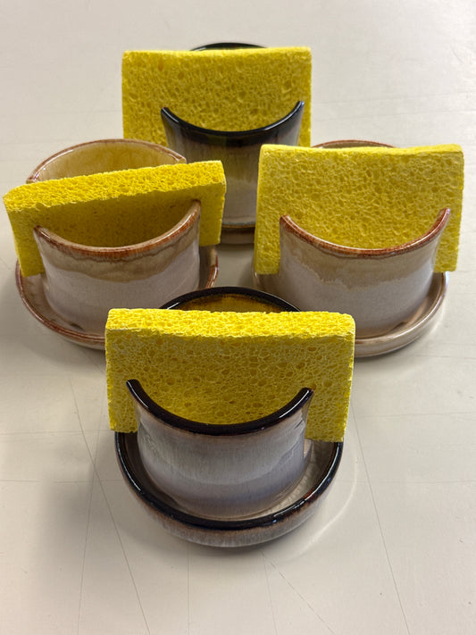 Sponge holders assorted colors