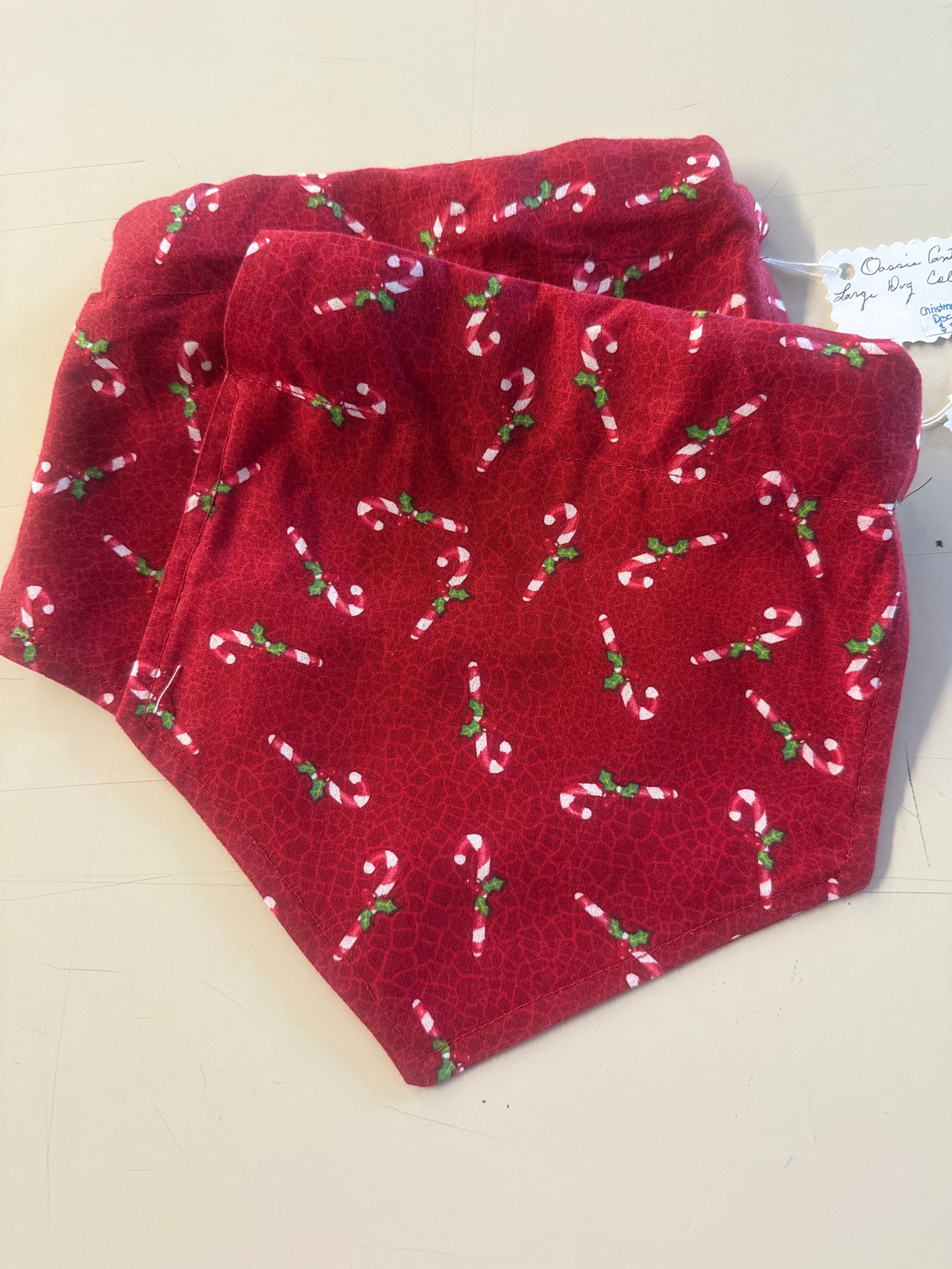 Christmas large dog collar