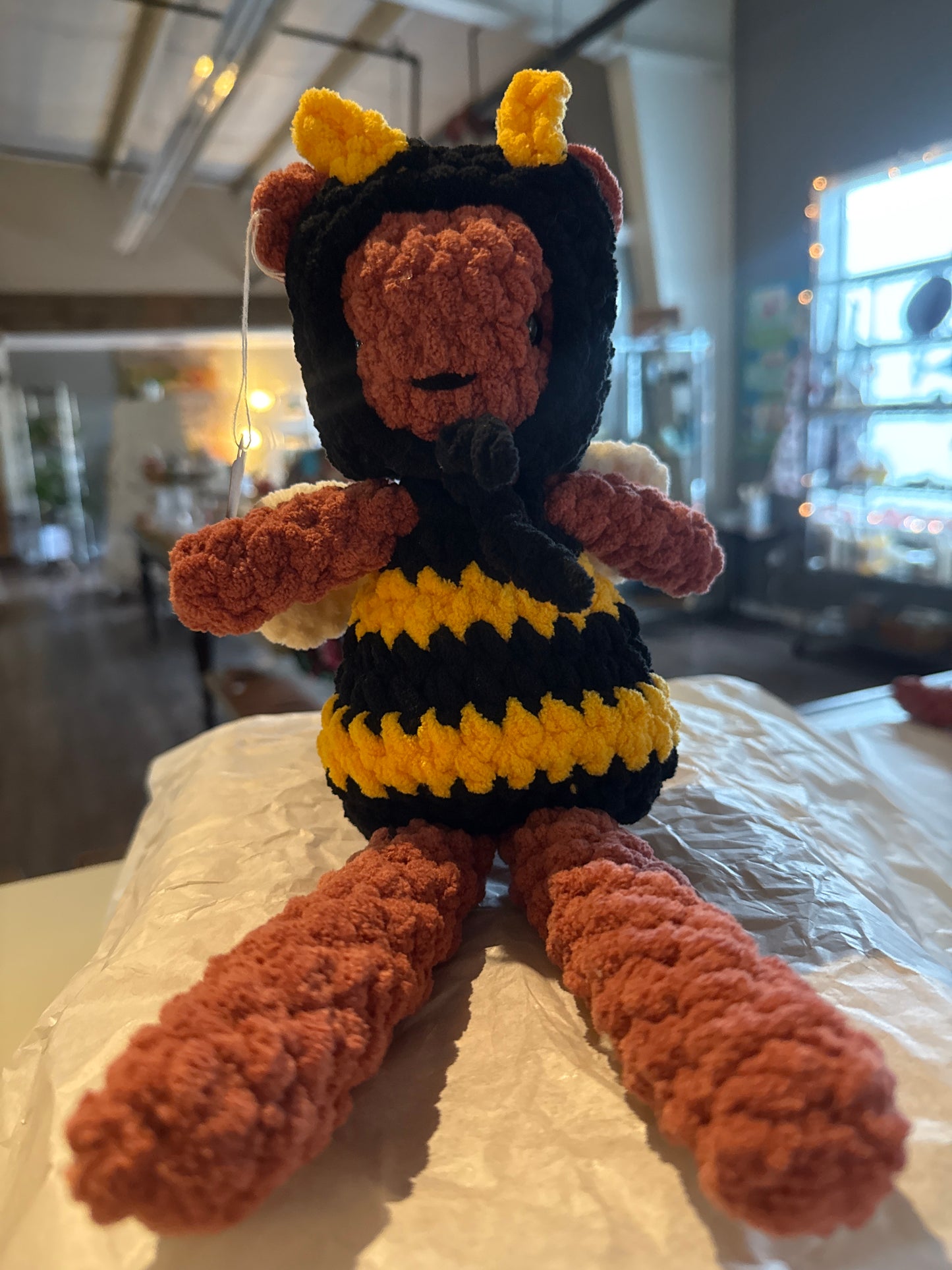 Bee suit, bear brown