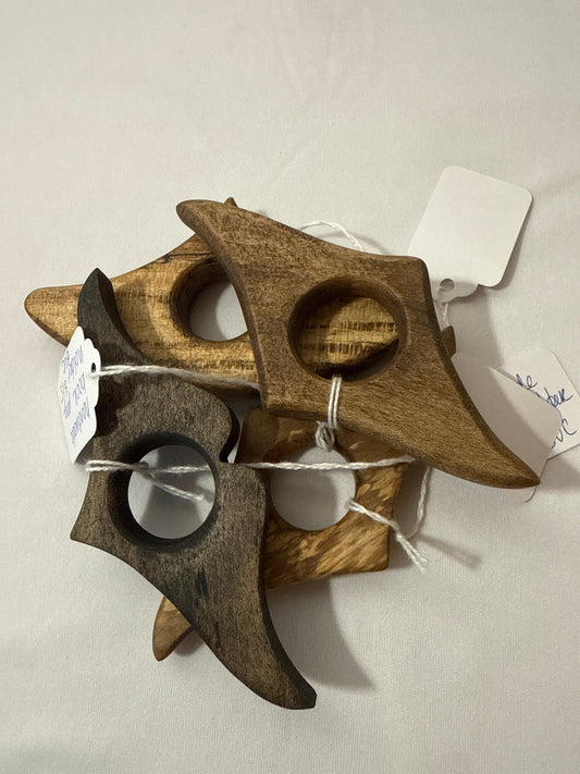 Handmade book page holders