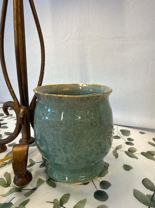 Blue green pot