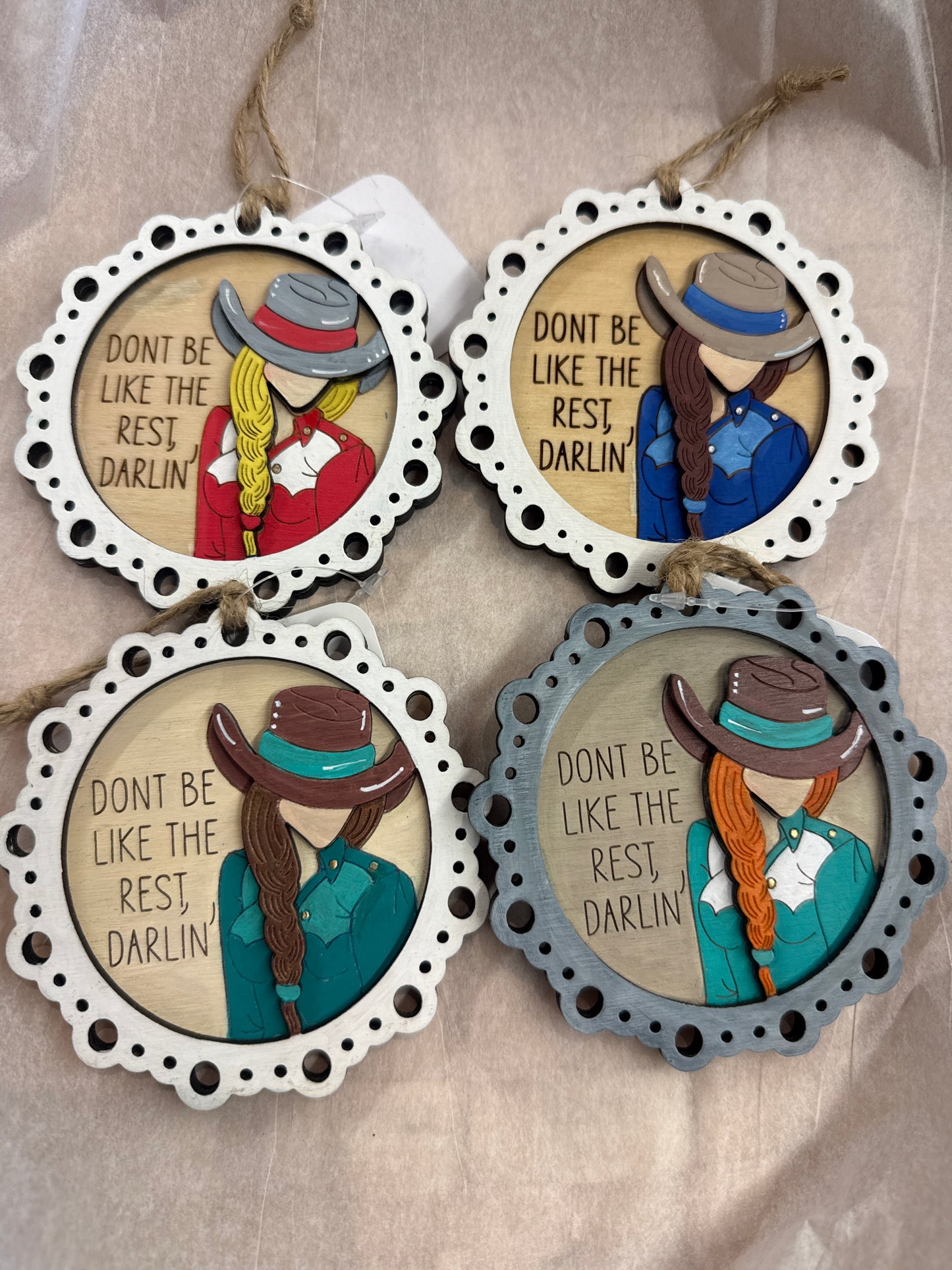 Don’t be like the rest ornament