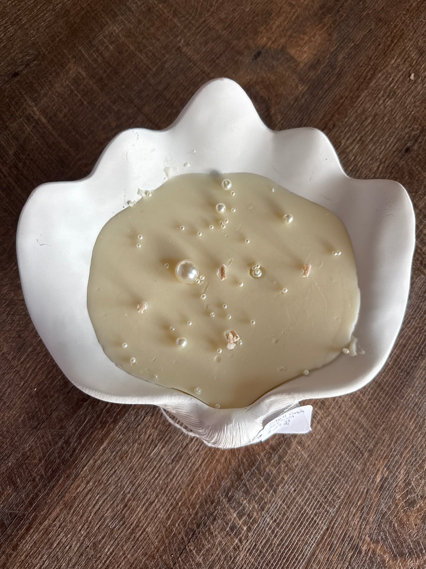 Shell candle