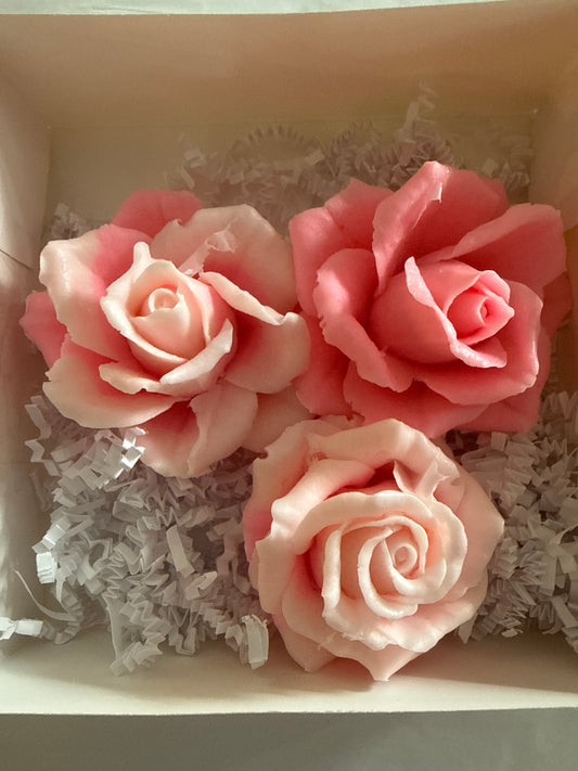 Gift set soap ROSES assorted scents