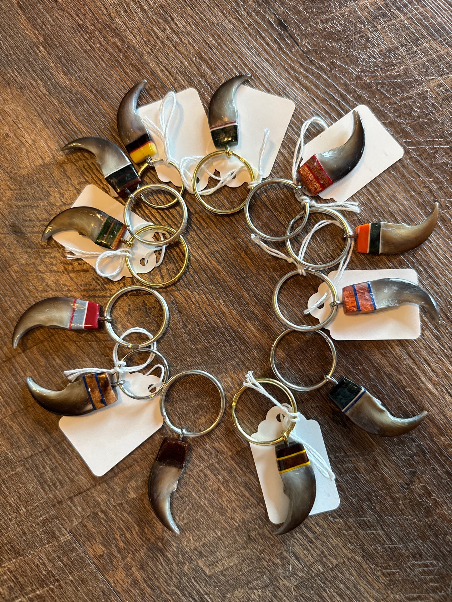 Bear claw keychain