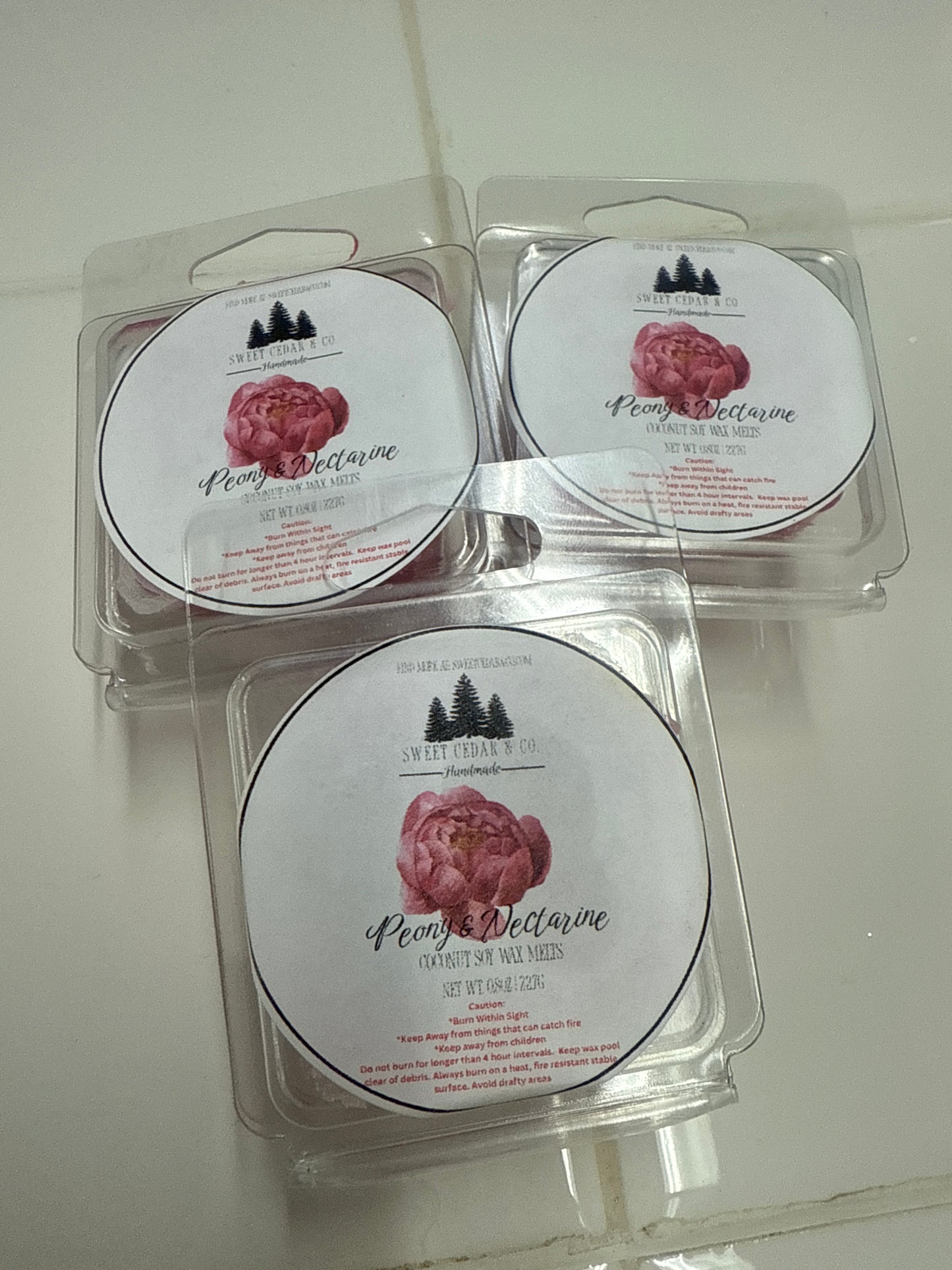 Wax melts small