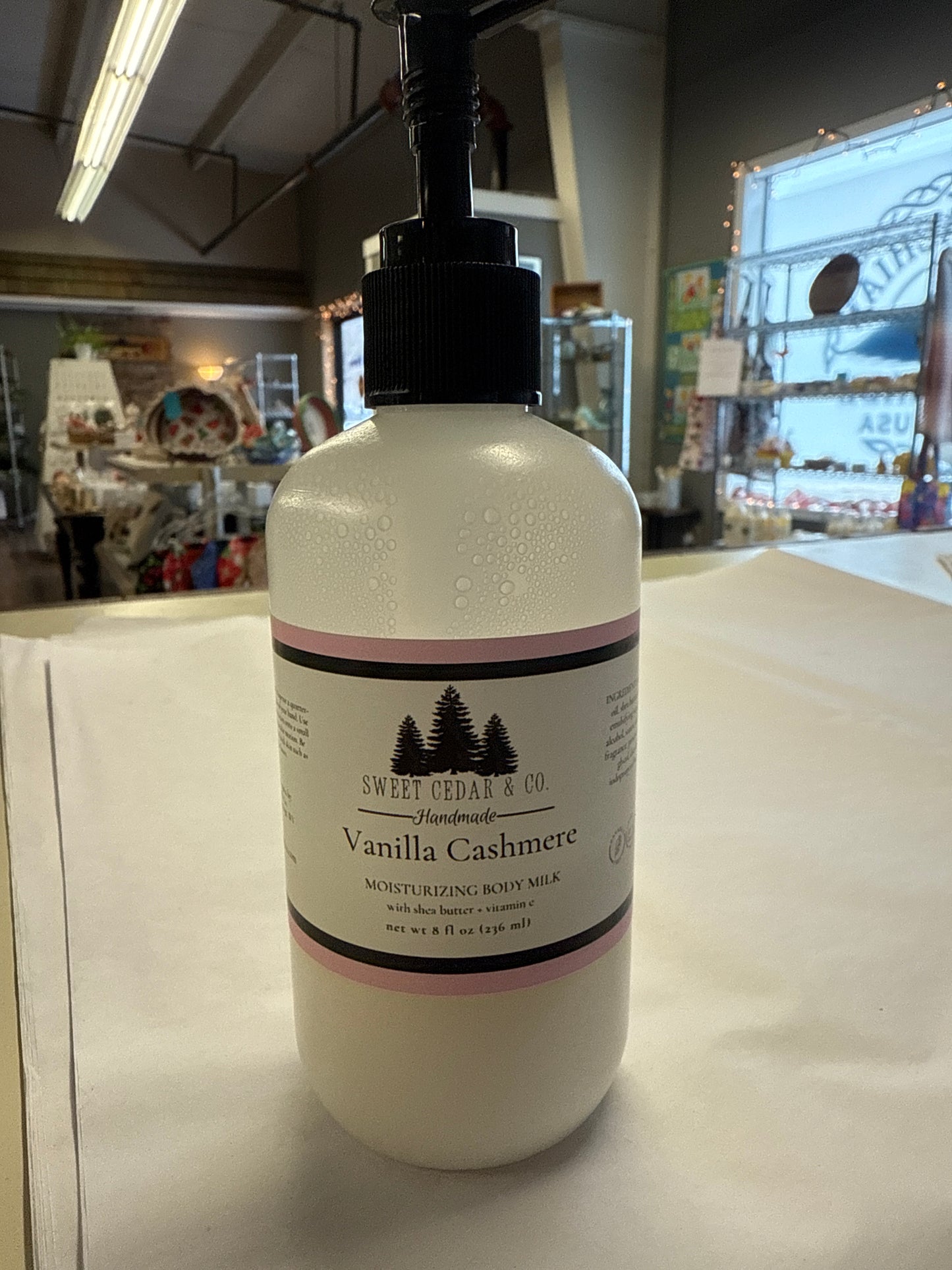 Vanilla, cashmere, moisturizing, body milk markdown