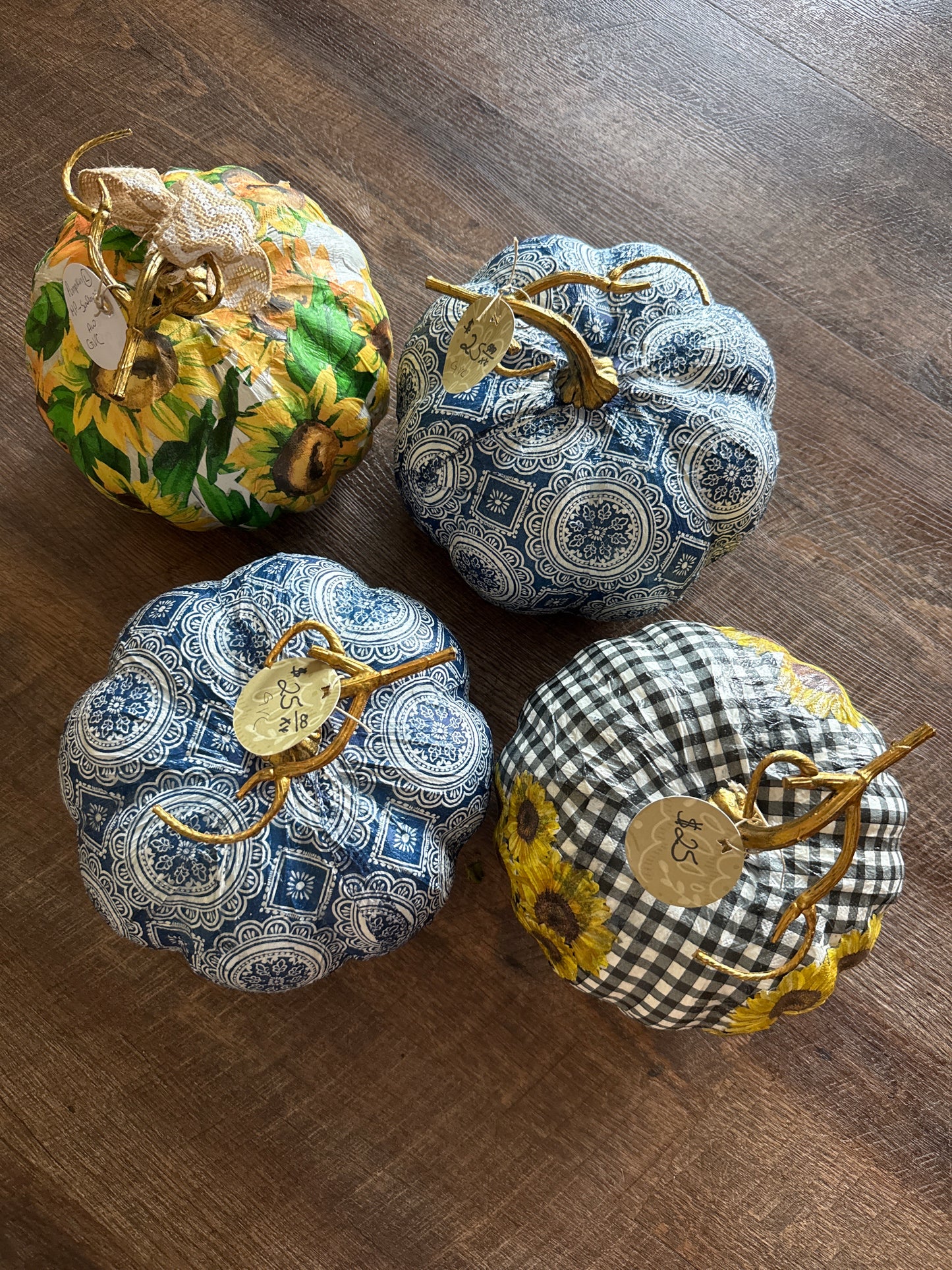 Pumpkin, large assorted designs