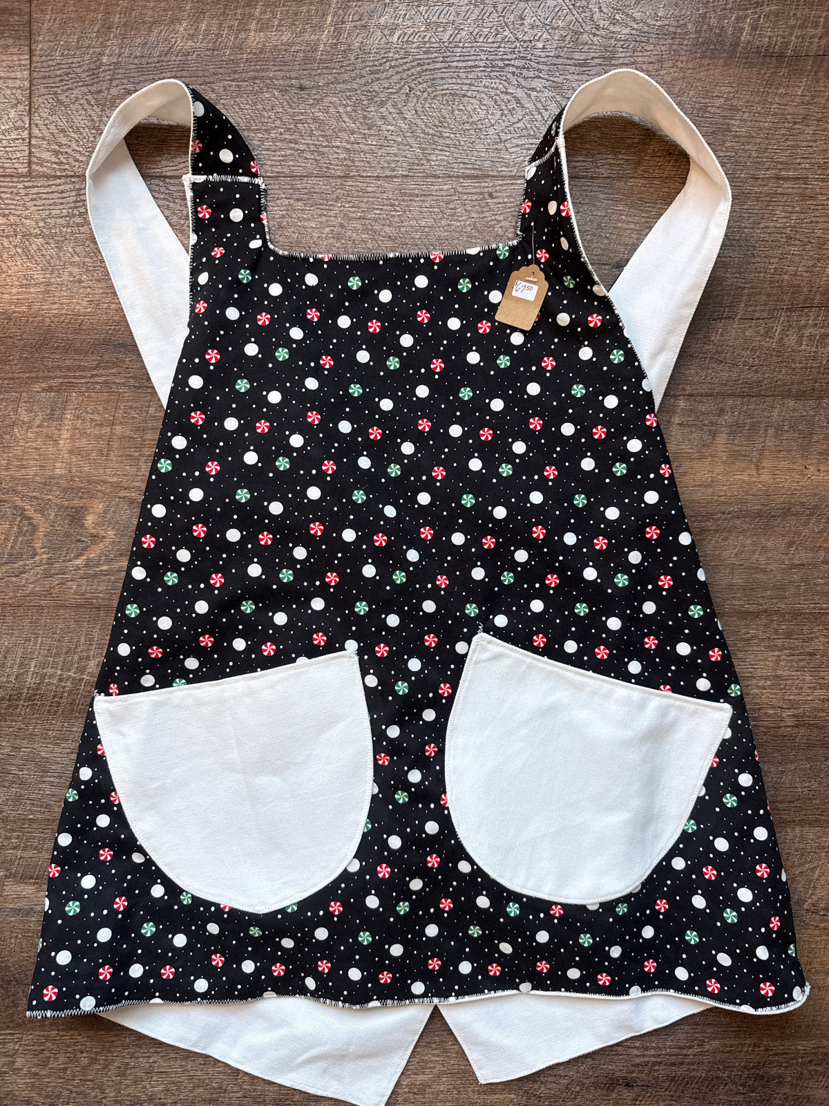 Crisscross back apron