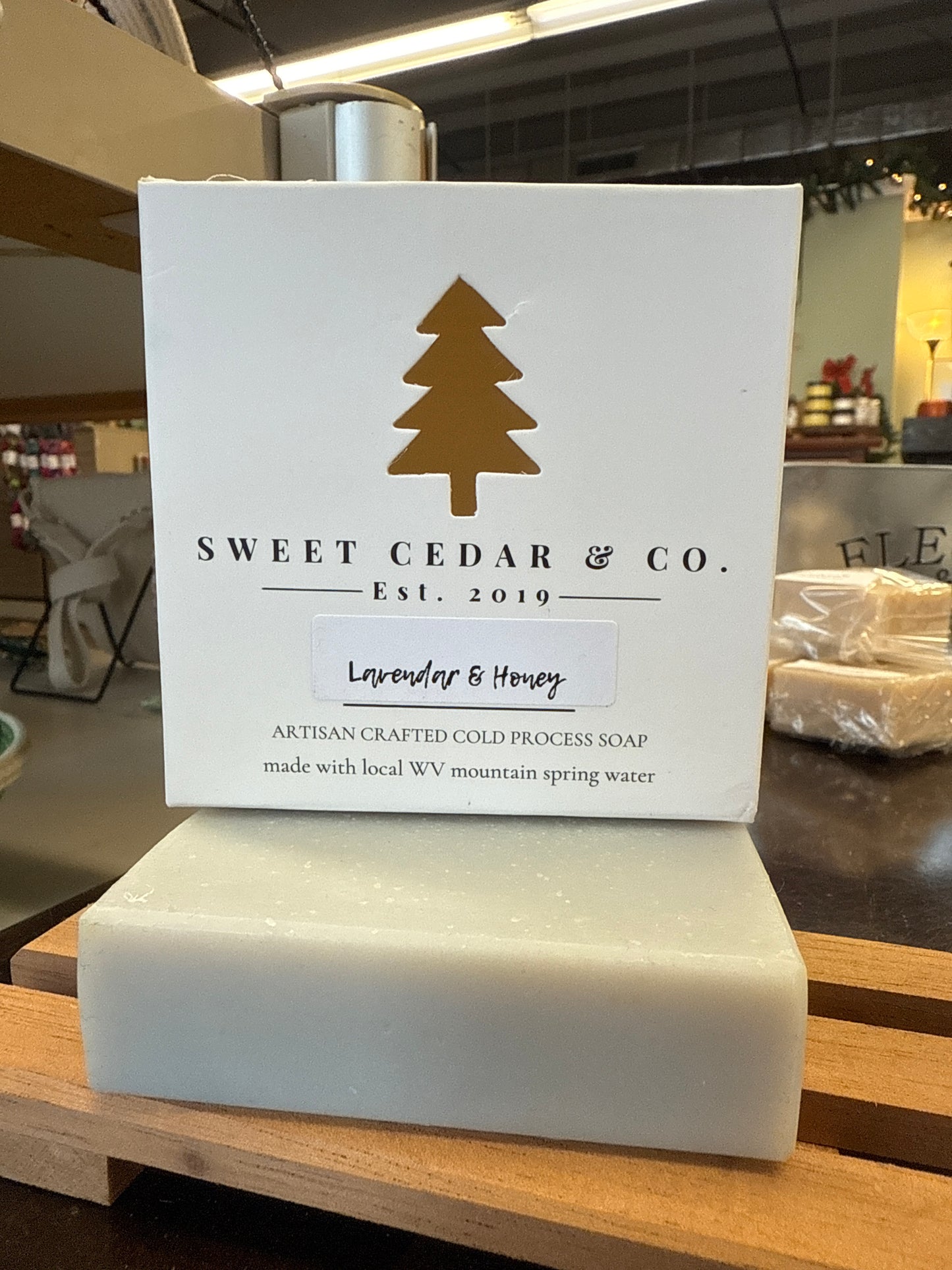 Lavender and honey soap