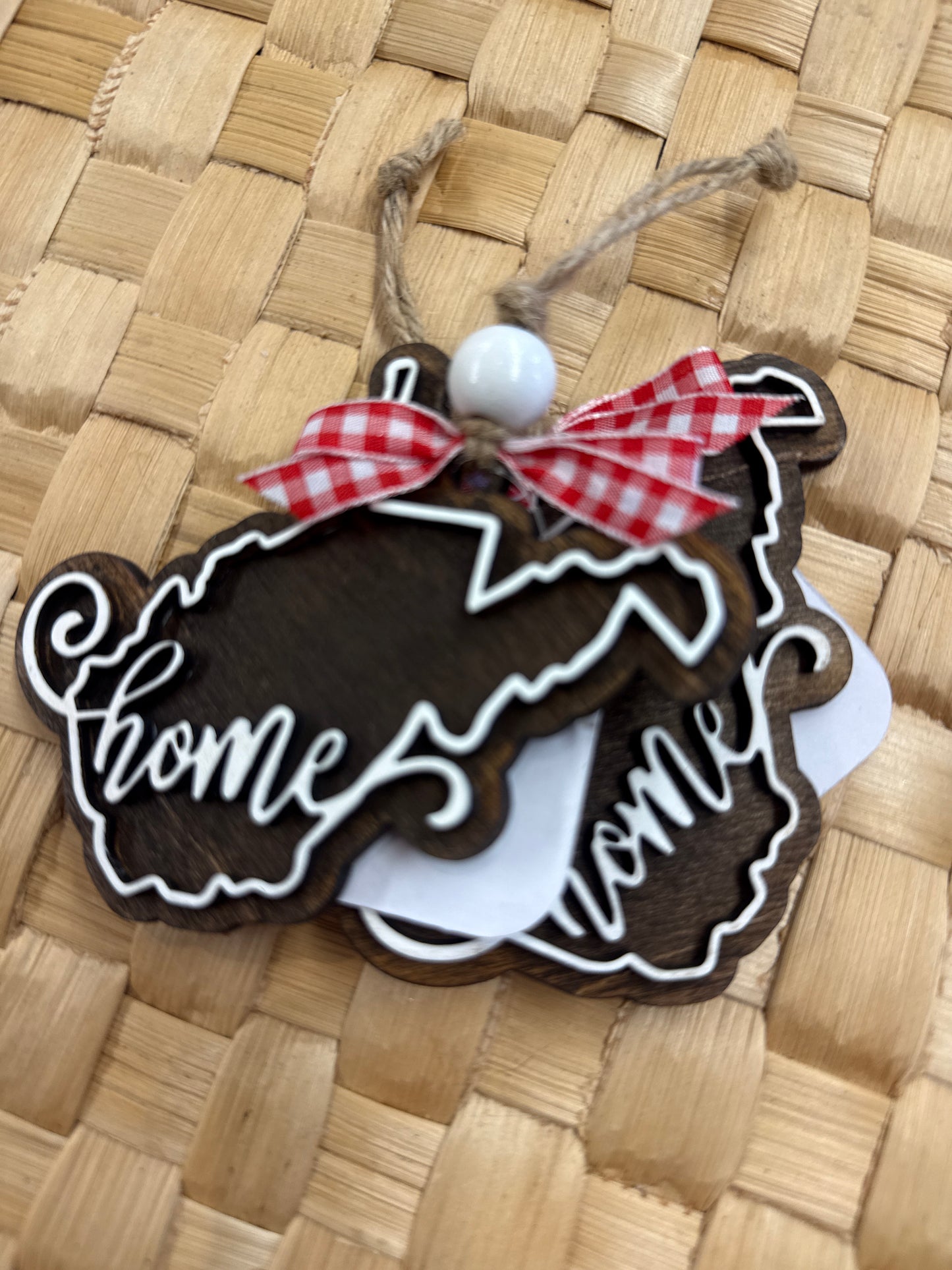 Wv 3D home ornament