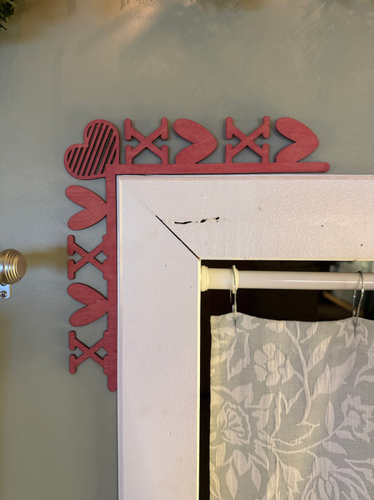 Door corner valentines