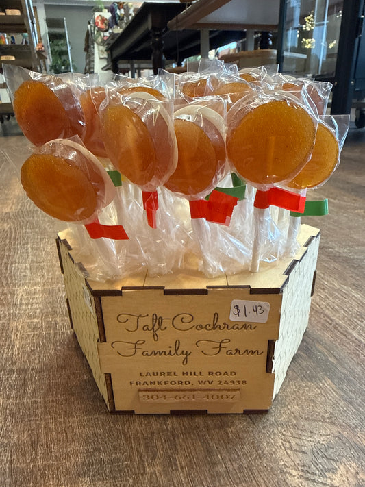 Honey suckers assorted flavors