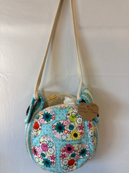Banjo bag with rope and fabric