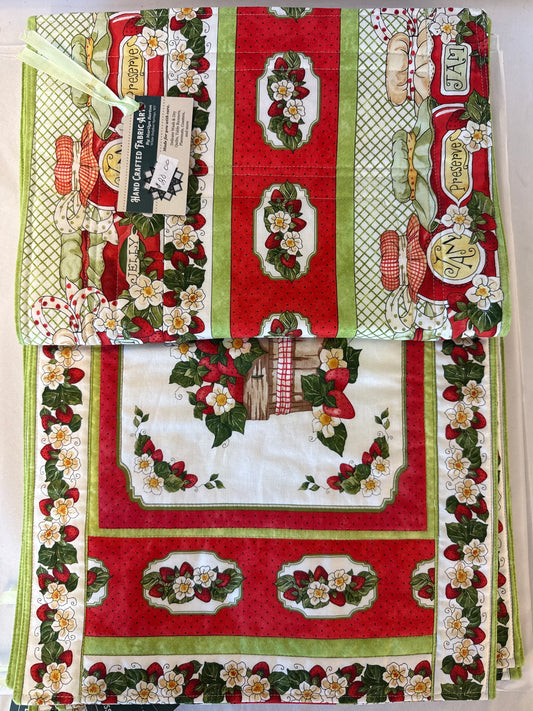 Placemats strawberry