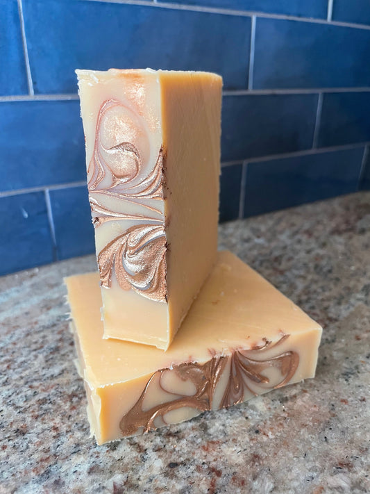 Sweet Orange + Chili Goat Soap