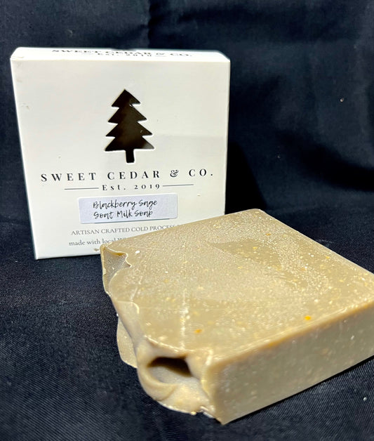 Blackberry Sage Goat Milk Soap