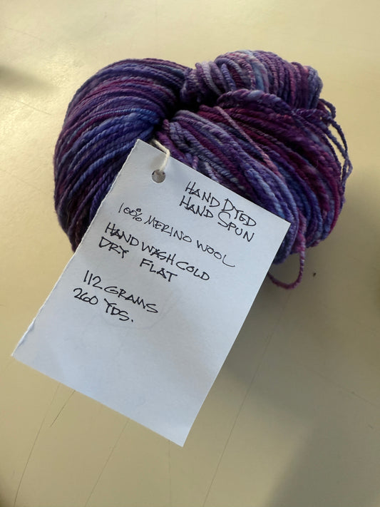 Yarn 112 GR, 260 YDS purple