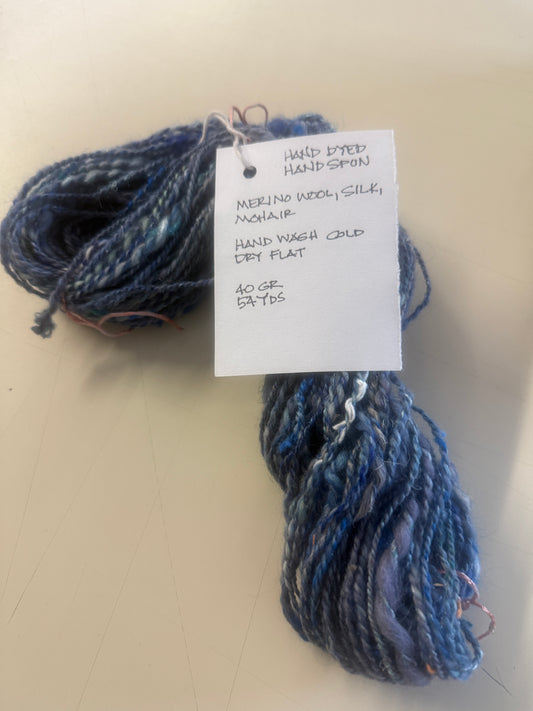 Yarn 40 GR, 54 YDS Blue/Gray