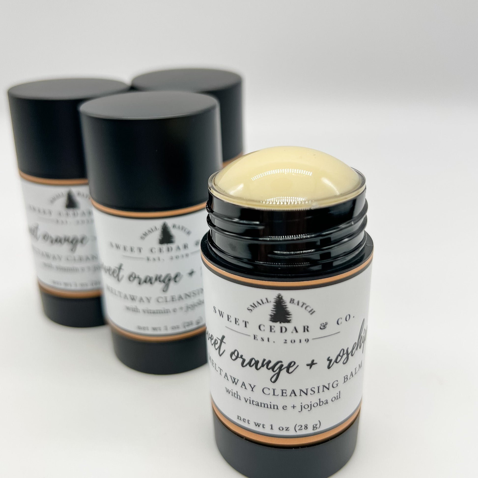 sweet orange + rosehip meltaway cleansing balm - Sweet Cedar